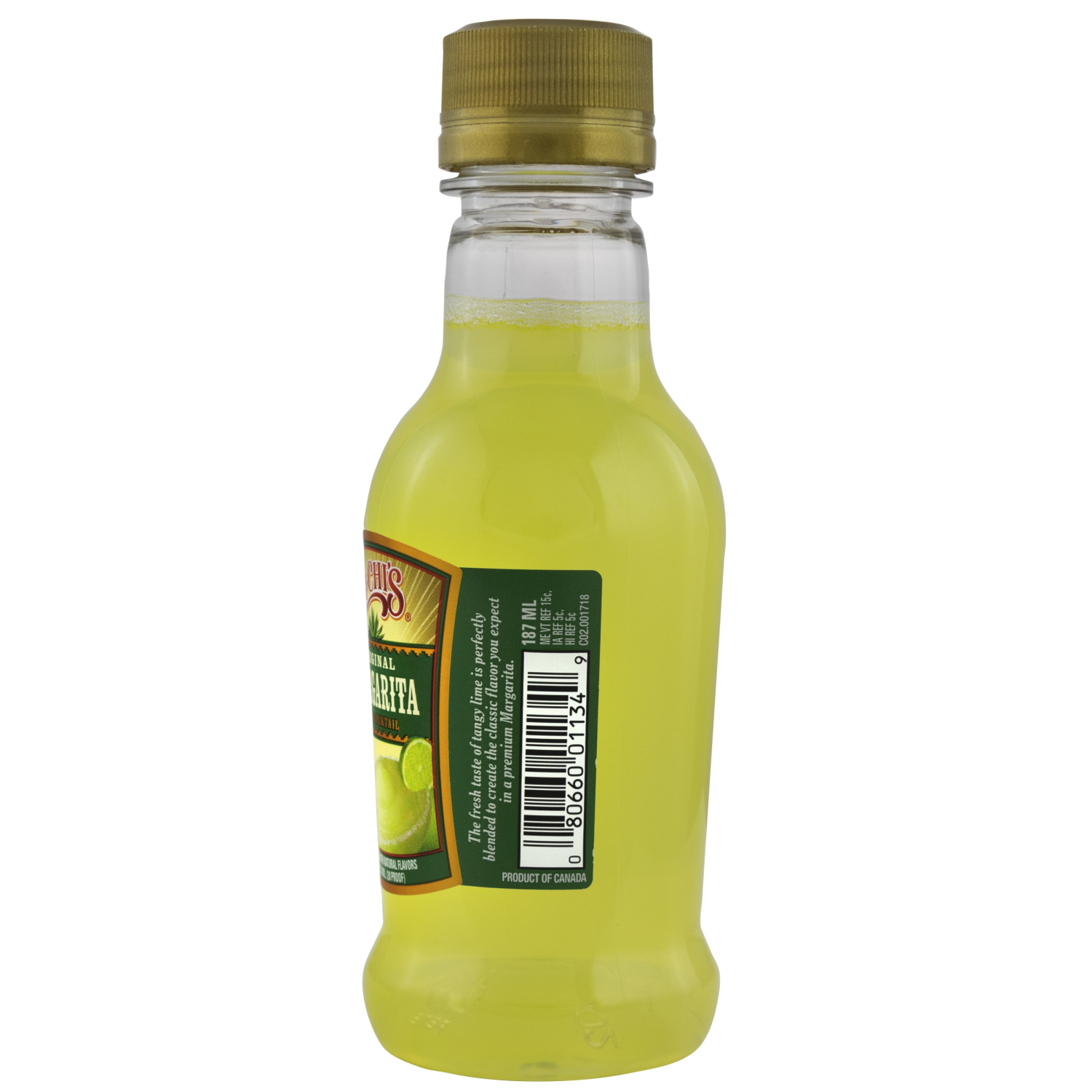 slide 2 of 3, Chi-Chi's Margarita Original Wine Cocktail 187 ml, 187 ml