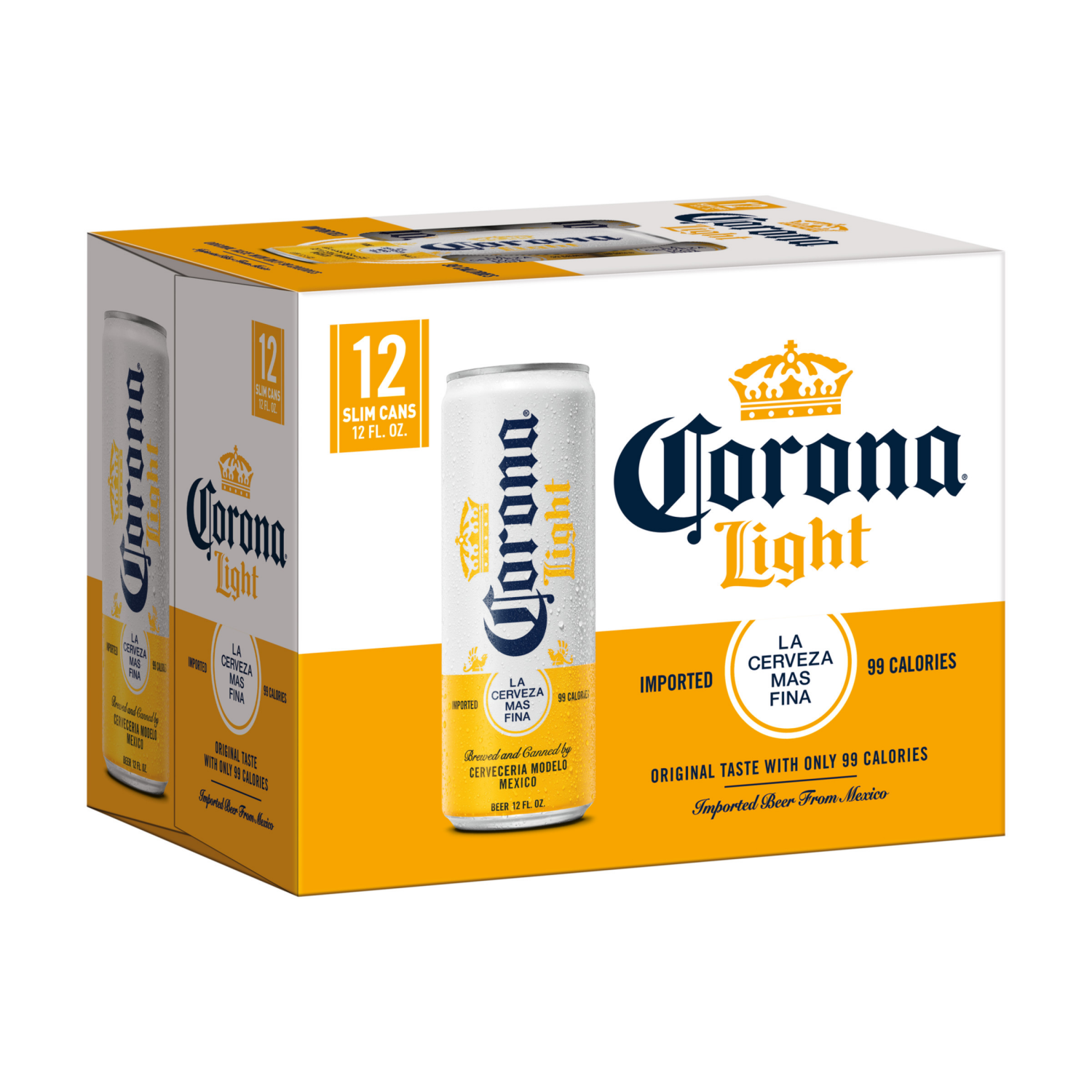 slide 3 of 7, Corona Light Mexican Lager Import Light Beer, 12 ct; 12 fl oz