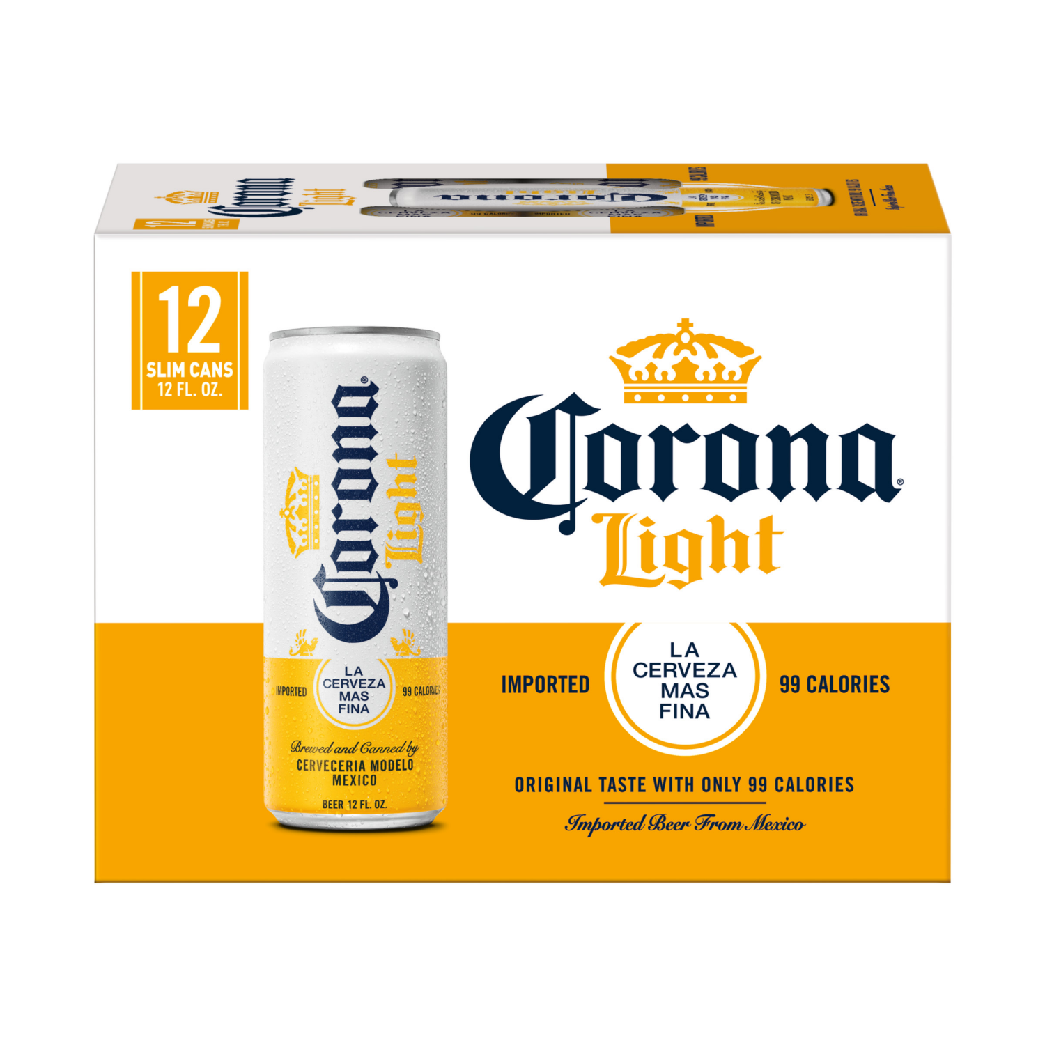 slide 1 of 7, Corona Light Mexican Lager Import Light Beer, 12 ct; 12 fl oz