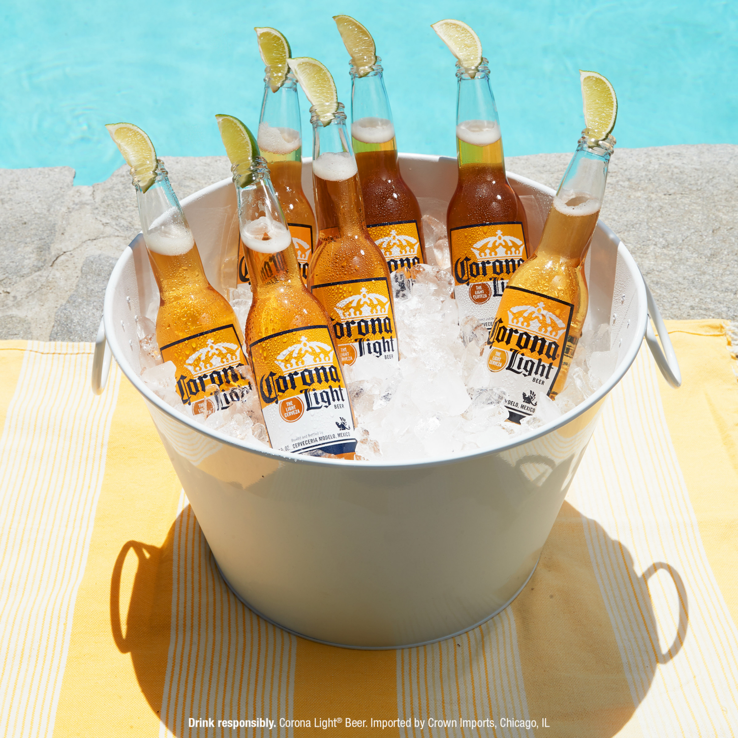 slide 7 of 8, Corona Light Mexican Lager Beer, 6 pk 12 fl oz Bottles, 4.0% ABV, 6 ct; 12 fl oz