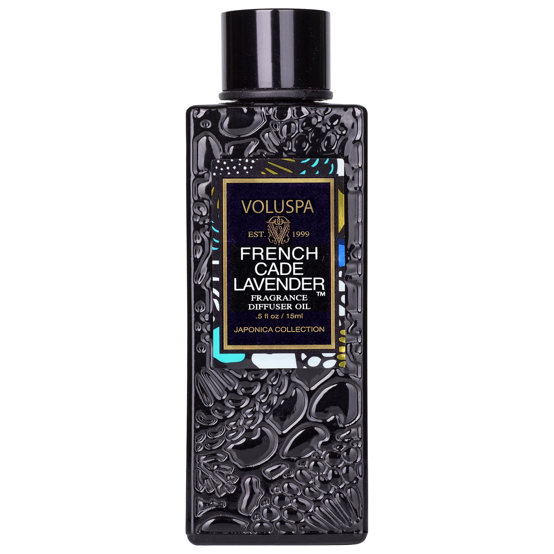 slide 1 of 2, VOLUSPA Ultrasonic Diffuser Oil 0.5 oz/ 15 mL French Cade Lavender diffuser oil, 