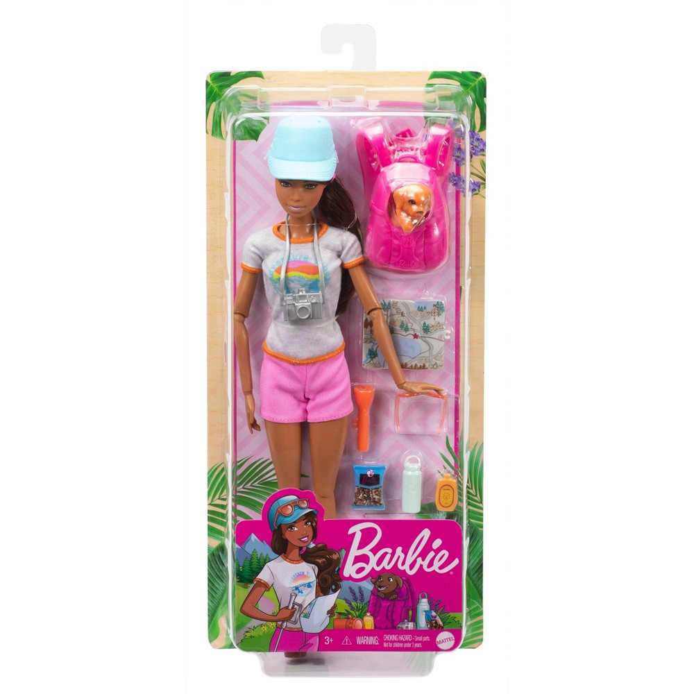 slide 5 of 5, Barbie Hiking Doll, 1 ct