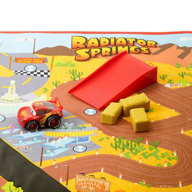 slide 3 of 3, Disney Cars Radiator Springs Interactive Playmat - Disney store, 1 ct