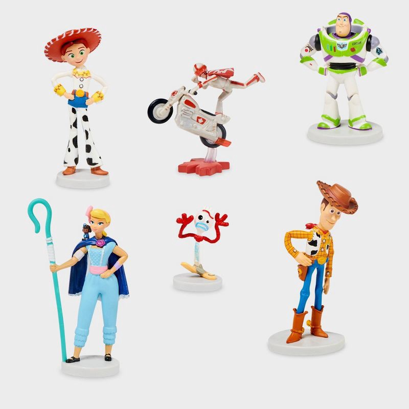 slide 2 of 4, Disney Pixar Toy Story 6pk Figurine Playset - Disney Store (Target Exclusive), 6 ct