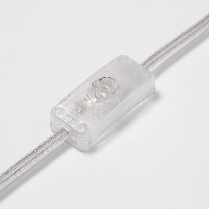 slide 4 of 4, Boho Rattan Kids' Table Lamp (Light Bulbs Not Included) - Pillowfort™: Off-White Drum Shade, UL Listed, 60W Max, 1 ct