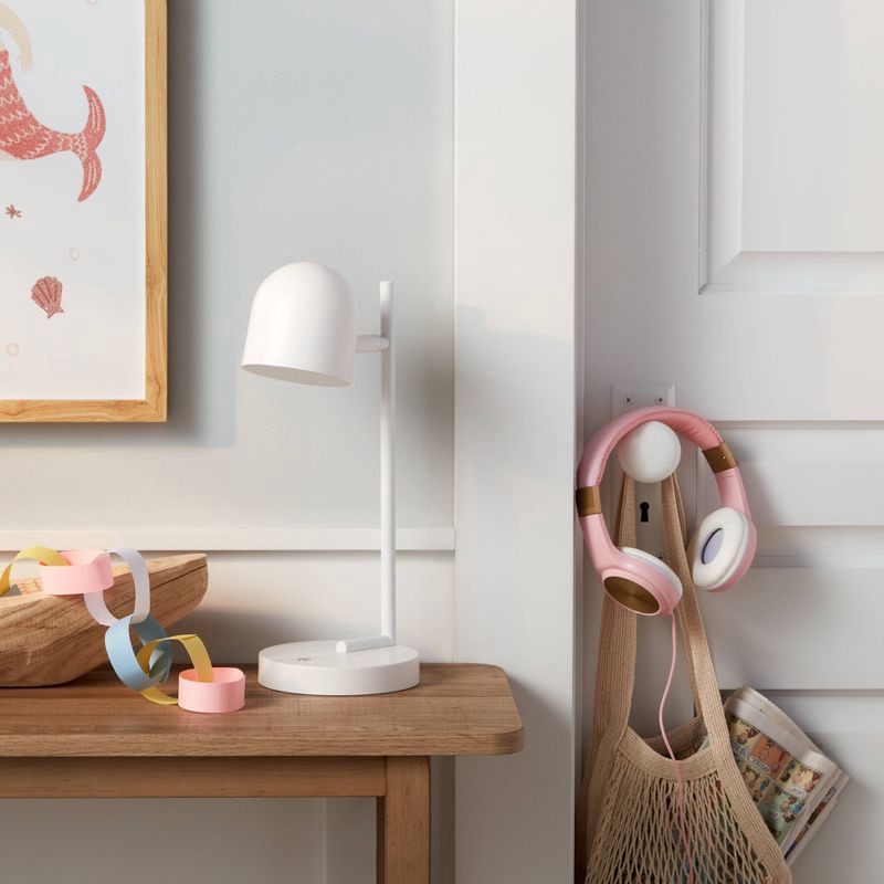 Kids' Desk Lamp (Includes LED Light Bulb) Cream Pillowfort 1 ct Shipt