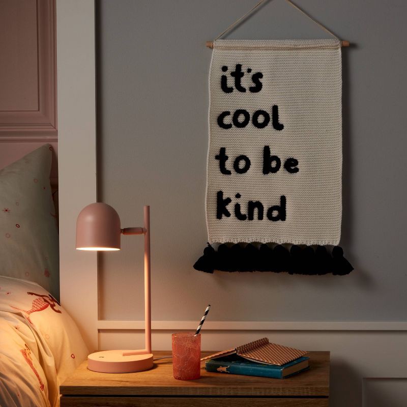 slide 2 of 5, Kids' Desk Lamp (Includes LED Light Bulb) Pink - Pillowfort™: Touch Activated, Adjustable Head, ETL Listed, 1 ct