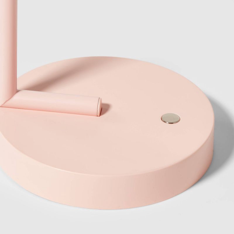 slide 4 of 5, Kids' Desk Lamp (Includes LED Light Bulb) Pink - Pillowfort™: Touch Activated, Adjustable Head, ETL Listed, 1 ct