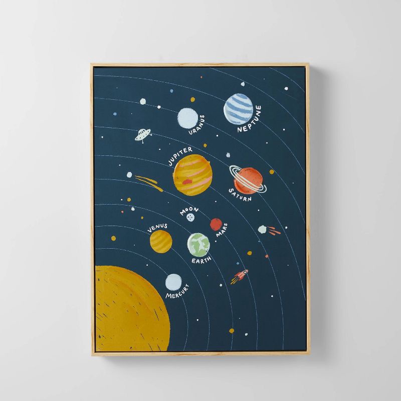 slide 1 of 4, Space Kids' Wall Art - Pillowfort™, 1 ct