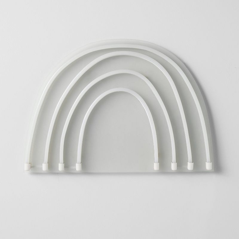 slide 5 of 5, Rainbow Neon Kids' Wall Decor - Pillowfort™, 1 ct