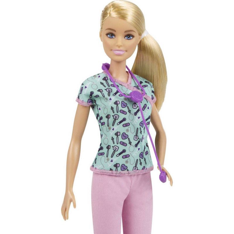 slide 3 of 6, ​Barbie Careers Nurse Doll, 1 ct