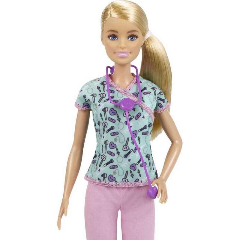 slide 4 of 6, ​Barbie Careers Nurse Doll, 1 ct