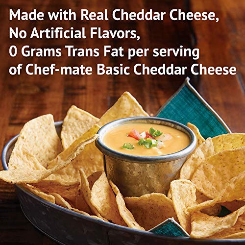 slide 3 of 5, CHEF-MATE Basic Cheddar Cheese Sauce 6 lb 10 oz, 6.62 lb