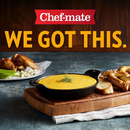 slide 5 of 5, CHEF-MATE Basic Cheddar Cheese Sauce 6 lb 10 oz, 6.62 lb