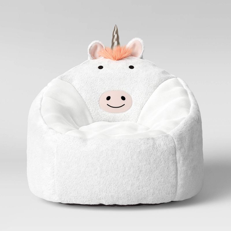 slide 3 of 7, Unicorn Kids' Bean Bag Chair - Pillowfort™, 1 ct