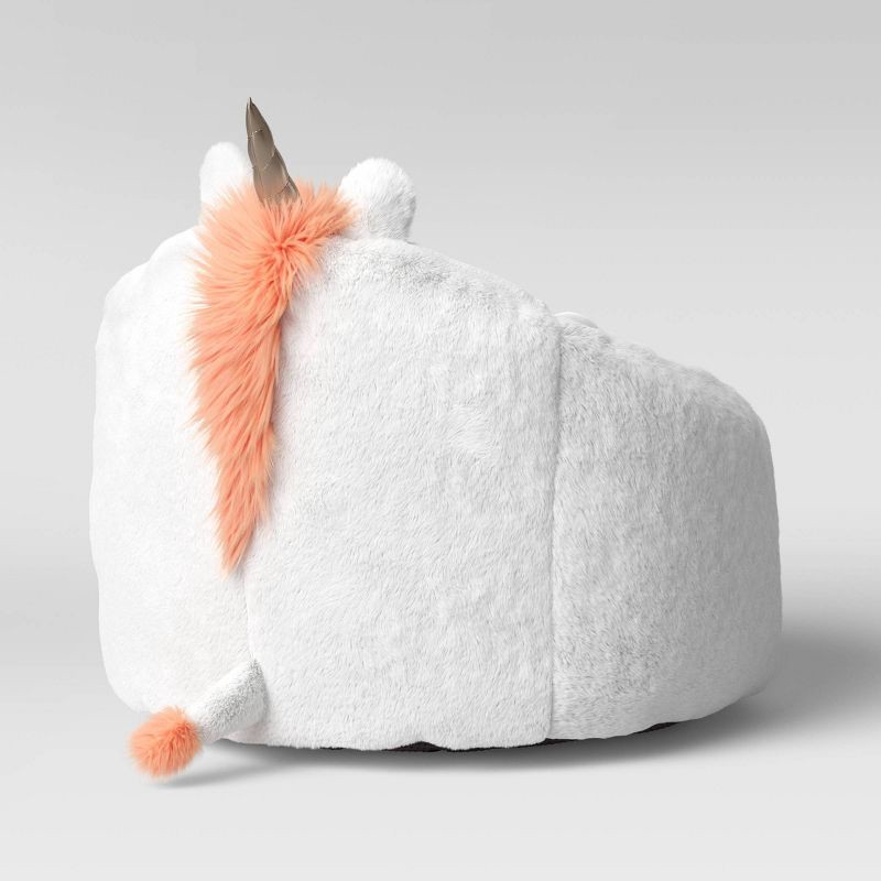 slide 4 of 7, Unicorn Kids' Bean Bag Chair - Pillowfort™, 1 ct