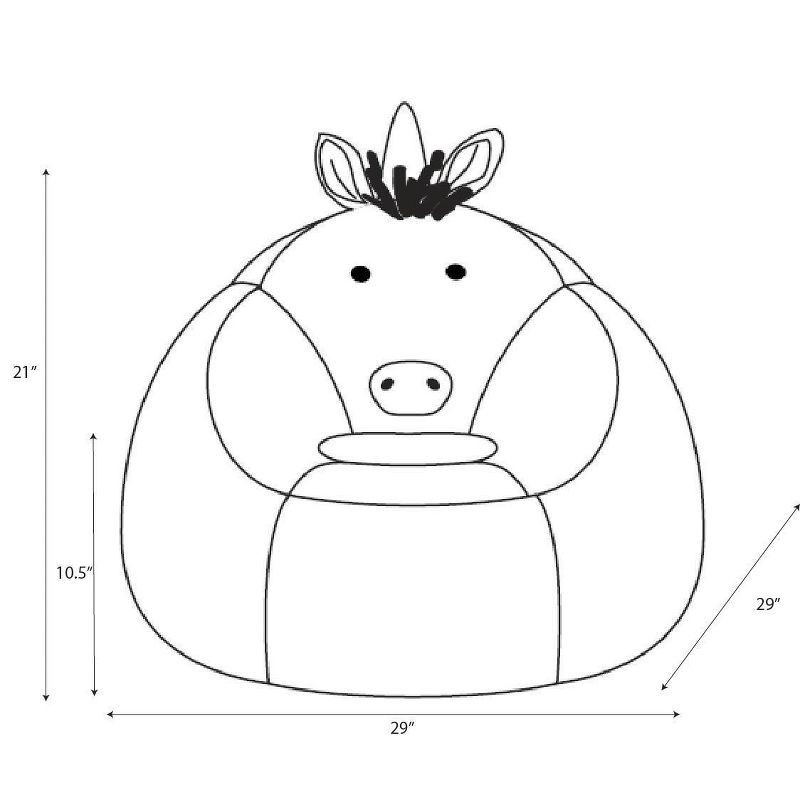 slide 7 of 7, Unicorn Kids' Bean Bag Chair - Pillowfort™, 1 ct