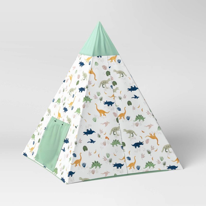 slide 3 of 12, Dinosaur Kids' Tent - Pillowfort™: Polyester Play Tent for Toddlers, Fiberglass Frame, Easy Assembly, 3+ Years, 1 ct