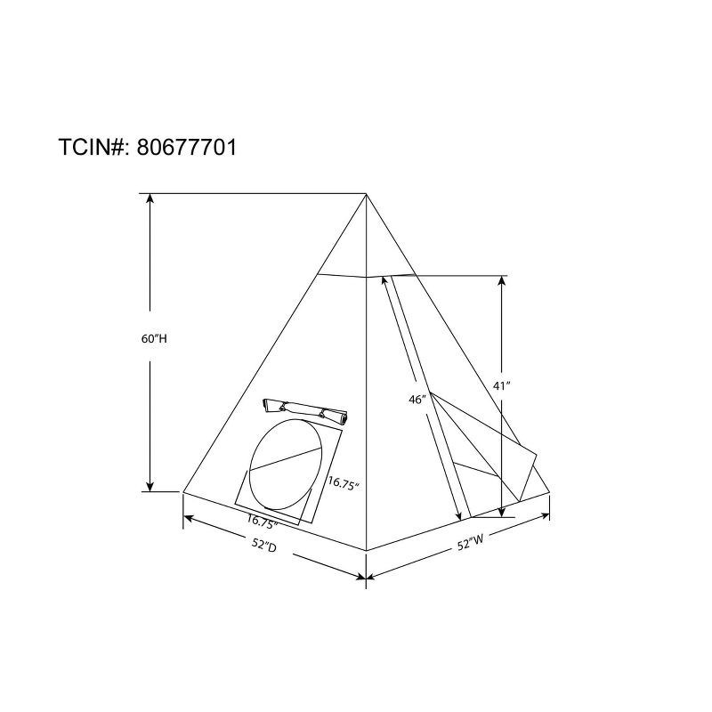 slide 2 of 12, Dinosaur Kids' Tent - Pillowfort™, 1 ct