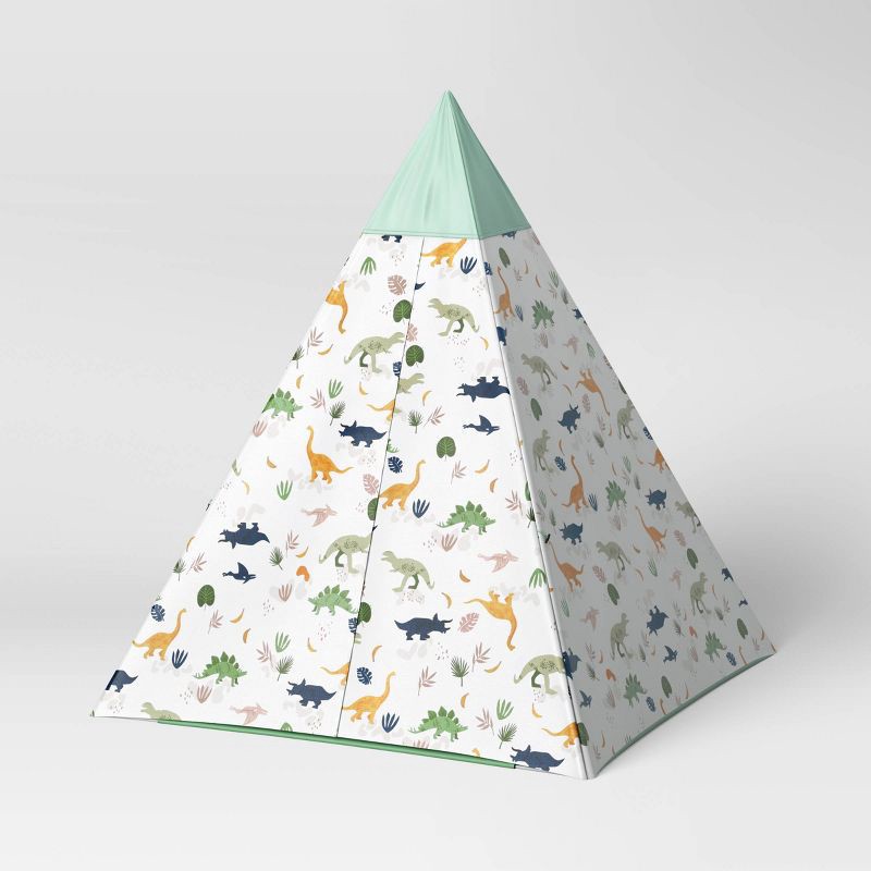 slide 4 of 12, Dinosaur Kids' Tent - Pillowfort™: Polyester Play Tent for Toddlers, Fiberglass Frame, Easy Assembly, 3+ Years, 1 ct