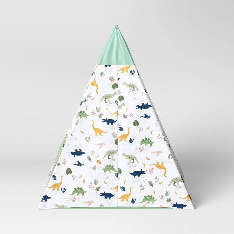 slide 5 of 12, Dinosaur Kids' Tent - Pillowfort™: Polyester Play Tent for Toddlers, Fiberglass Frame, Easy Assembly, 3+ Years, 1 ct