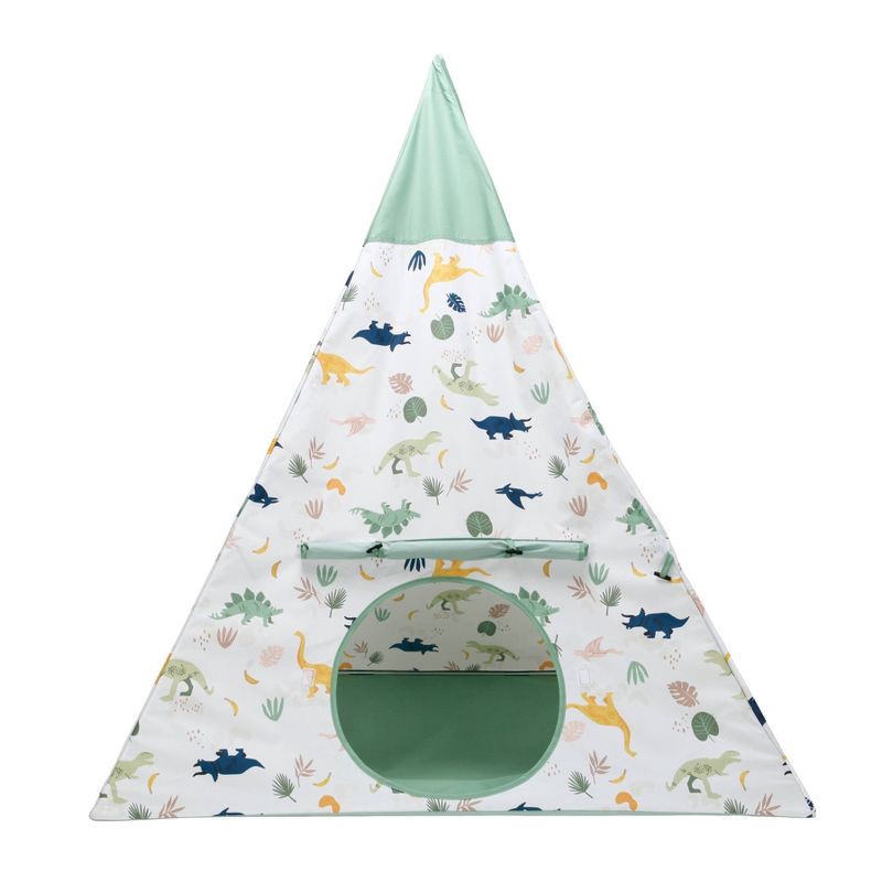 slide 7 of 12, Dinosaur Kids' Tent - Pillowfort™: Polyester Play Tent for Toddlers, Fiberglass Frame, Easy Assembly, 3+ Years, 1 ct