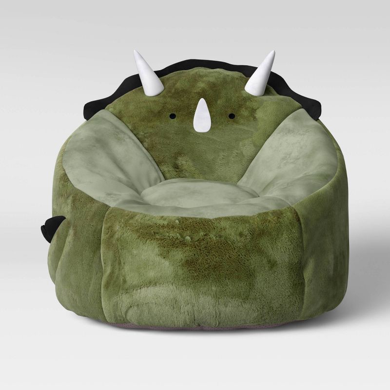 slide 3 of 7, Dinosaur Kids' Bean Bag Chair - Pillowfort™, 1 ct