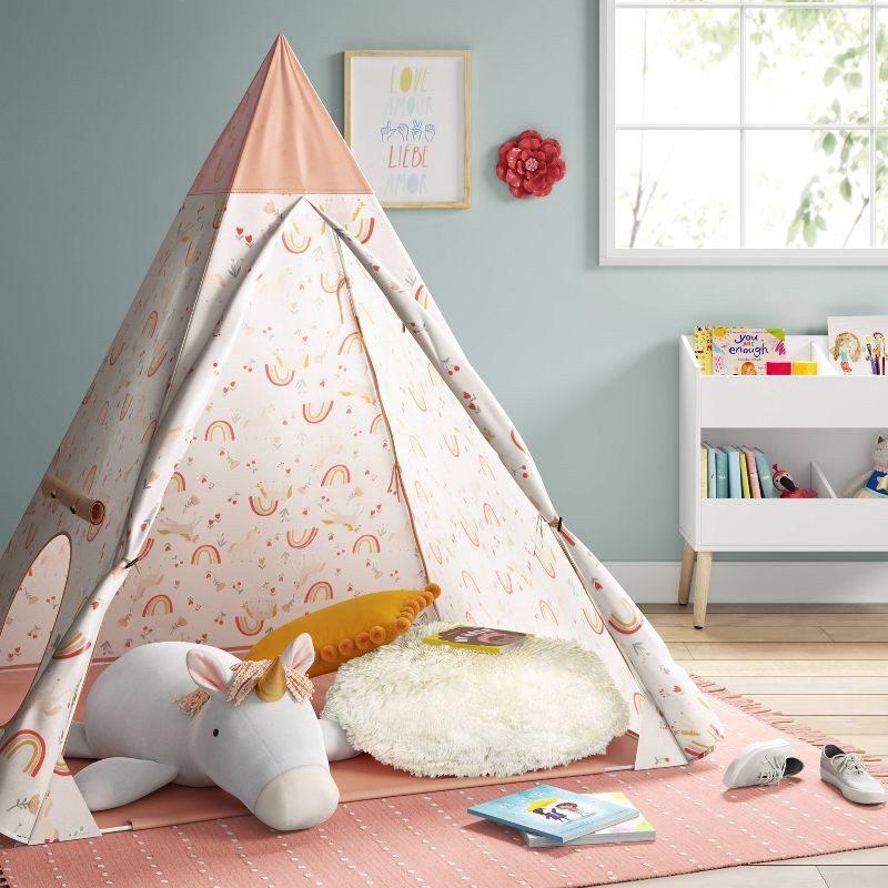 slide 2 of 13, Unicorn Kids' Tent - Pillowfort™, 1 ct