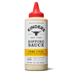 Kinder's Prime Steak Dipping Sauce with Black Truffle & Butter 12.7 oz