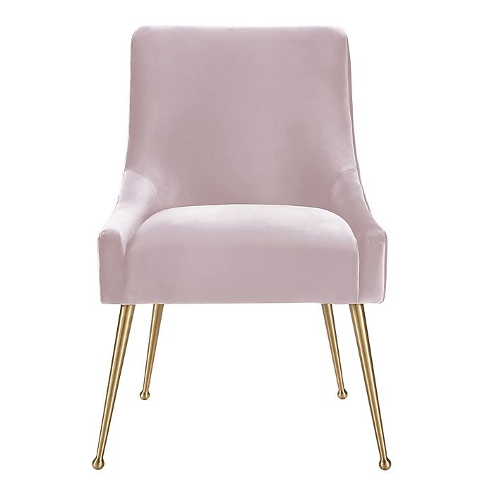 slide 2 of 5, TOV Furniture Velvet Beatrix Chair - Blush, 1 ct