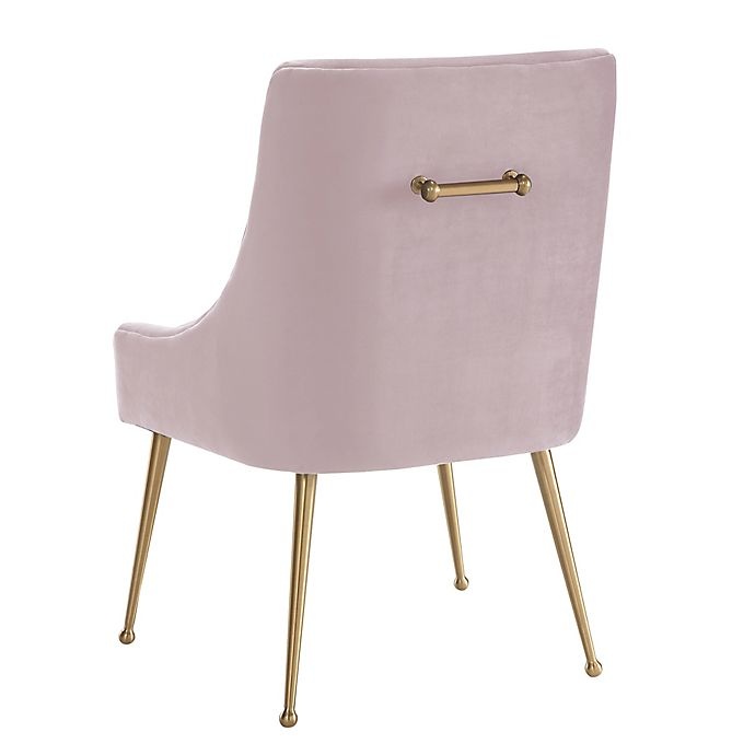 slide 3 of 5, TOV Furniture Velvet Beatrix Chair - Blush, 1 ct