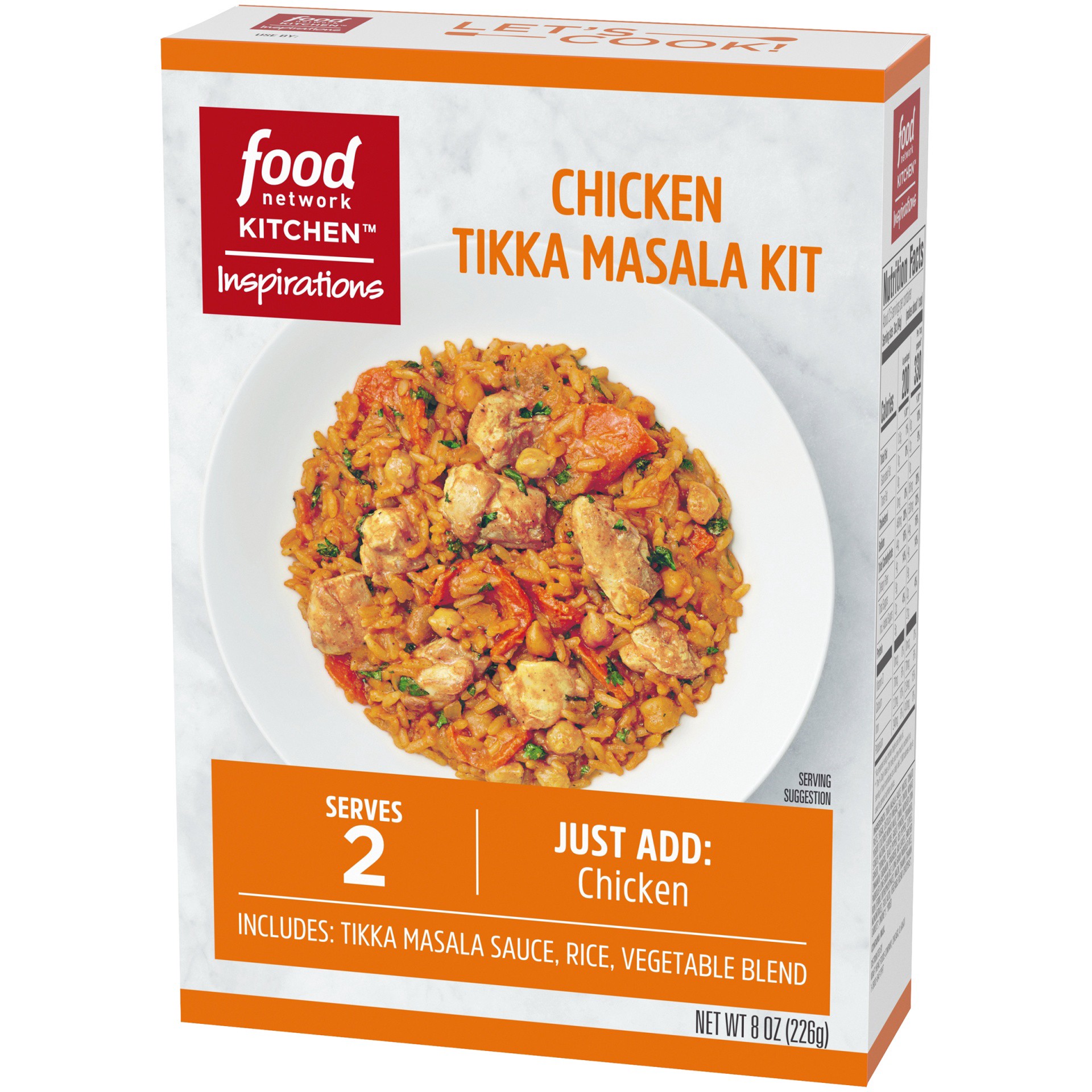 slide 5 of 12, Food Network Kitchen Inspirations Chicken Tikka Masala Meal Kit, 8 oz