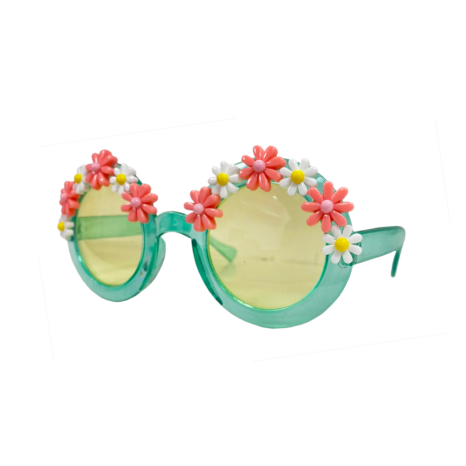 slide 1 of 1, Daisy Glasses, 7 in