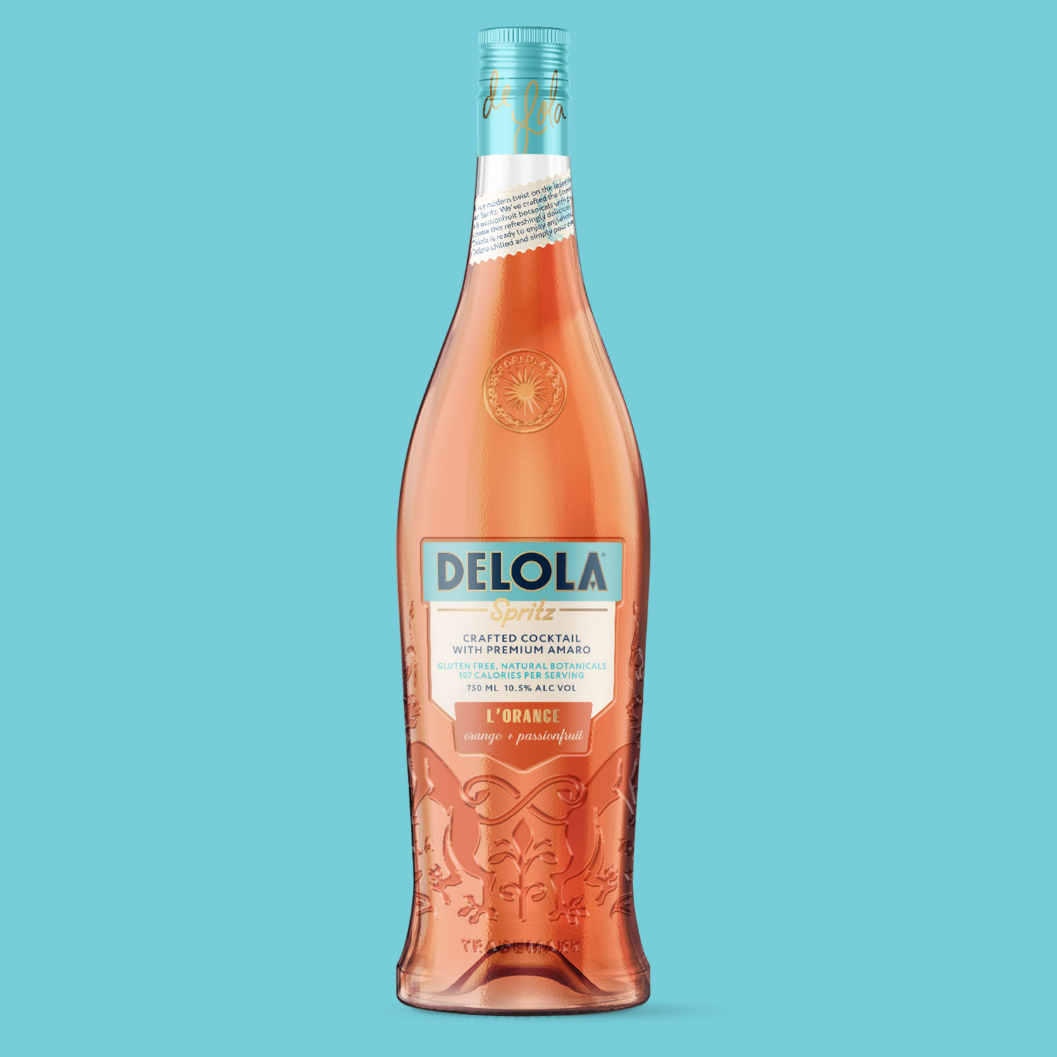 slide 4 of 4, Delola L'Orange RTD - 375ml Bottle, 375 ml