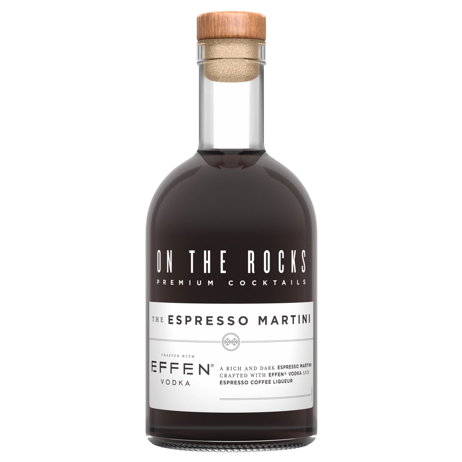 slide 6 of 8, On The Rocks EFFEN Espresso Martini Ready to Drink Cocktail 750 ml, 750 ml