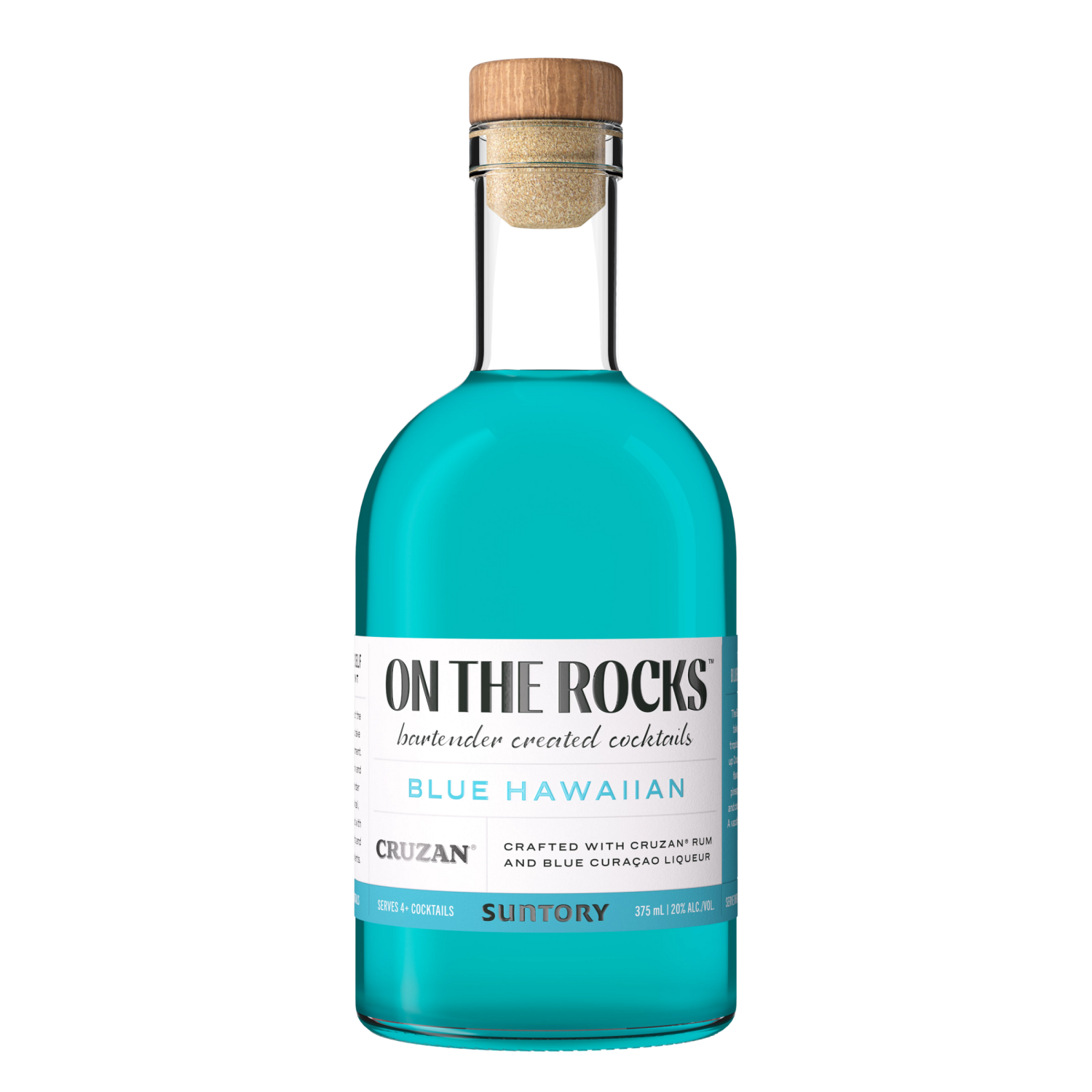 slide 6 of 7, On The Rocks Cruzan Blue Hawaiian Ready to Drink Cocktail 375 ml, 375 ml