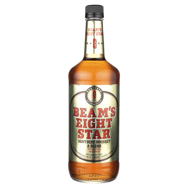 slide 1 of 1, Beam's 8 Star Kentucky Whiskey A Blend, 1 lt, 1 liter