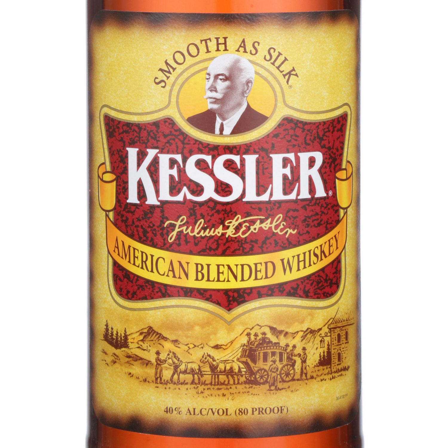 slide 3 of 3, Kessler Whiskey 1 lt, 1 l