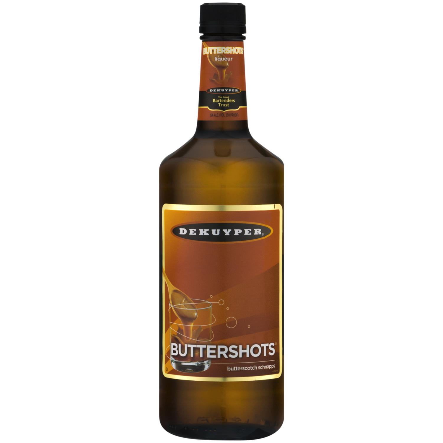 slide 1 of 3, DeKuyper Buttershots, 1 liter