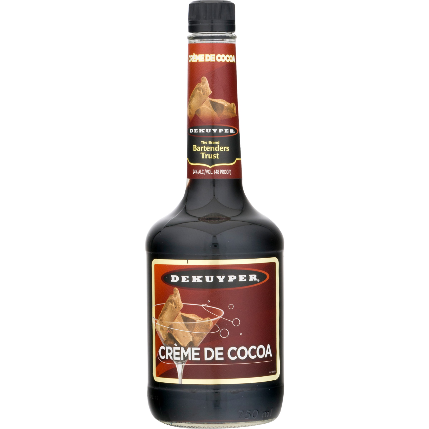slide 1 of 3, DeKuyper Creme de Cocoa 750 ml, 750 ml