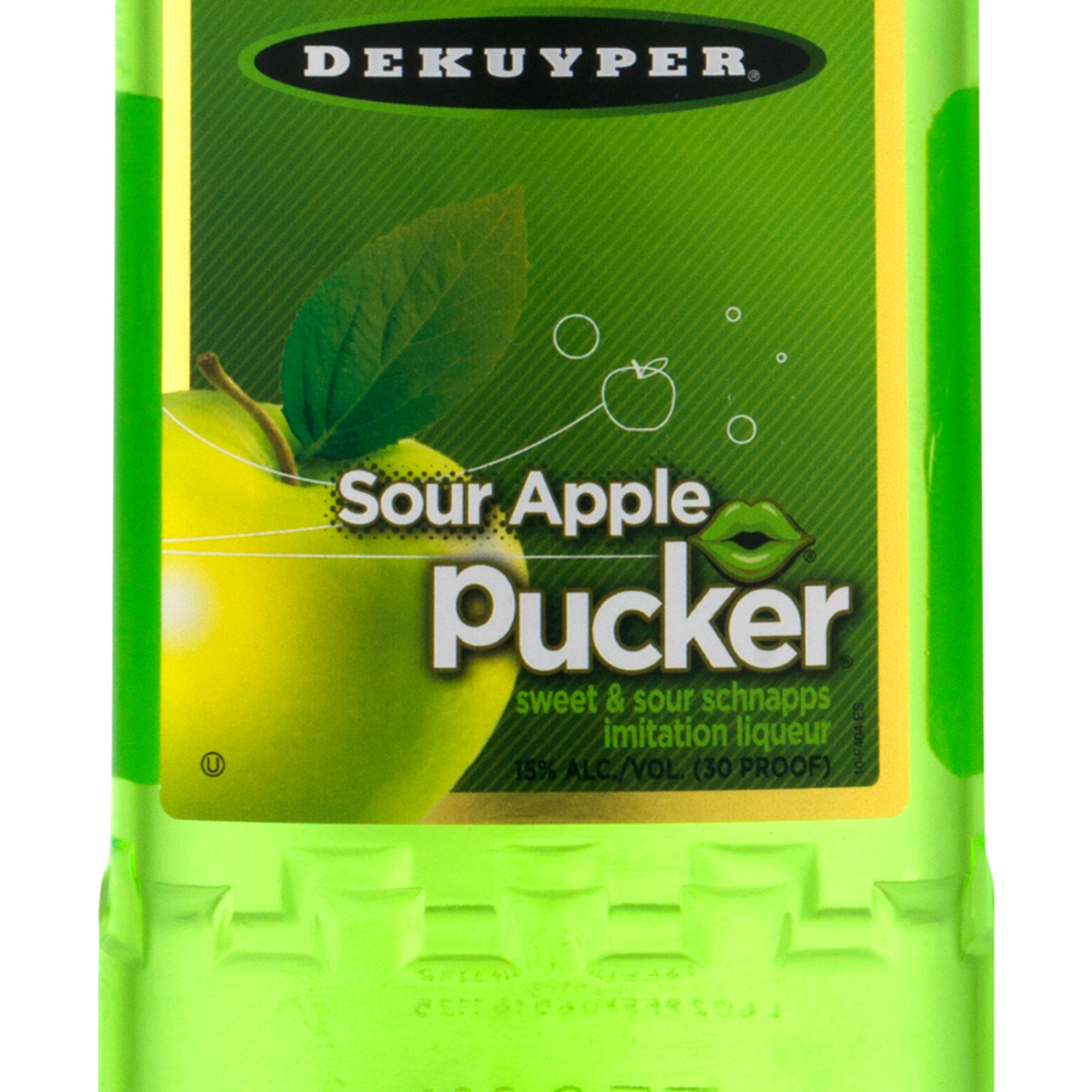 slide 2 of 2, DeKuyper Sour Apple Pucker Schnapps, 750 ml