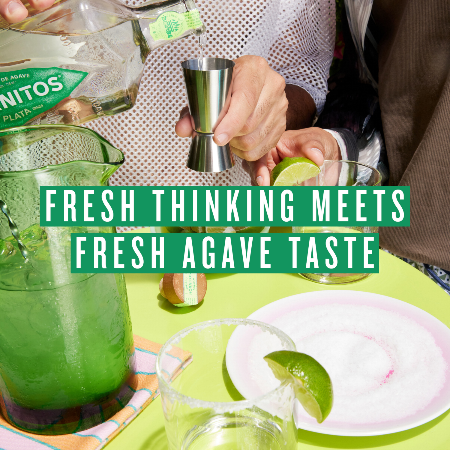 slide 3 of 8, Hornitos Plata Tequila, 750 ml