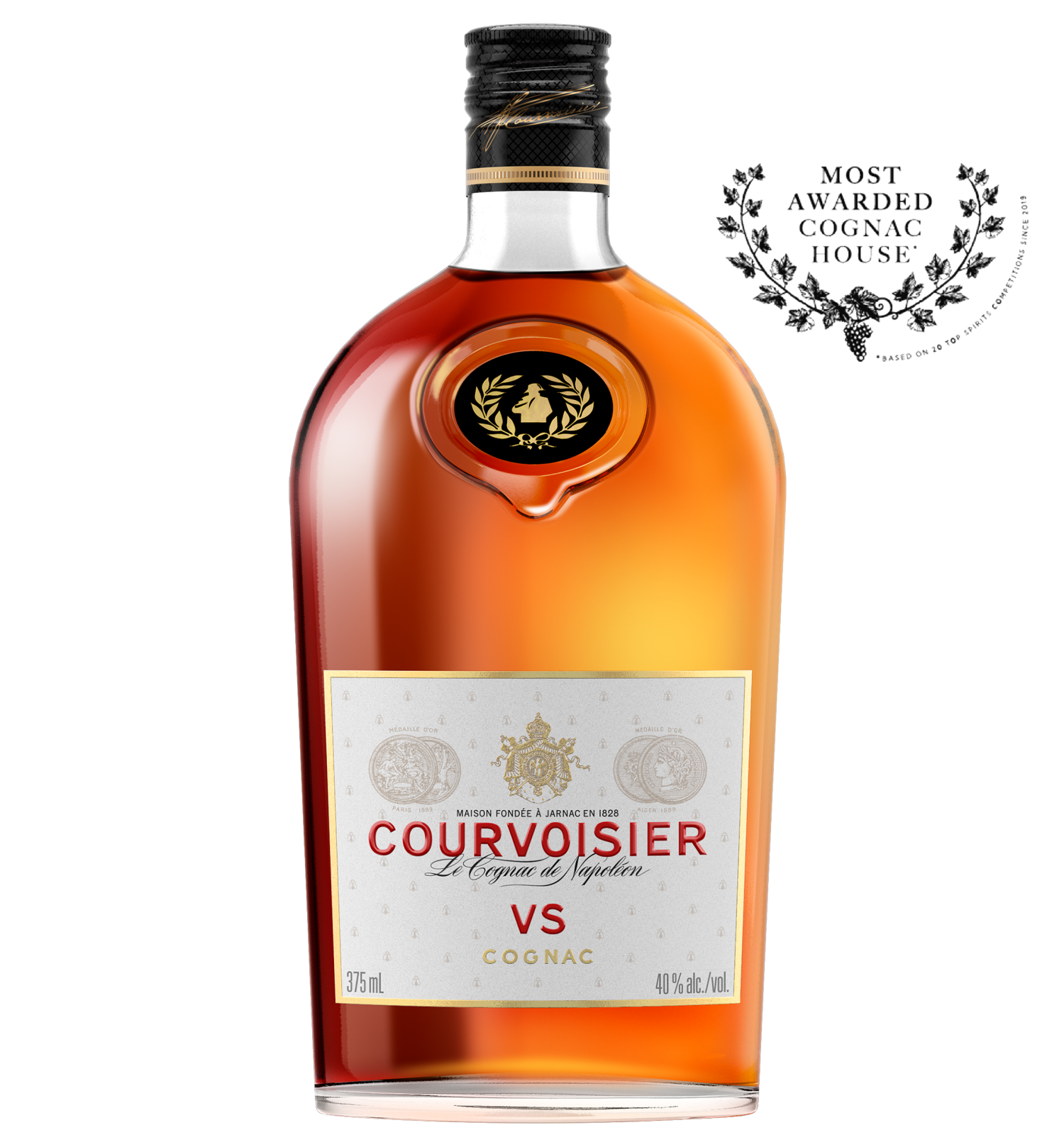 slide 2 of 4, Courvoisier Cognac 375 ml, 375 ml