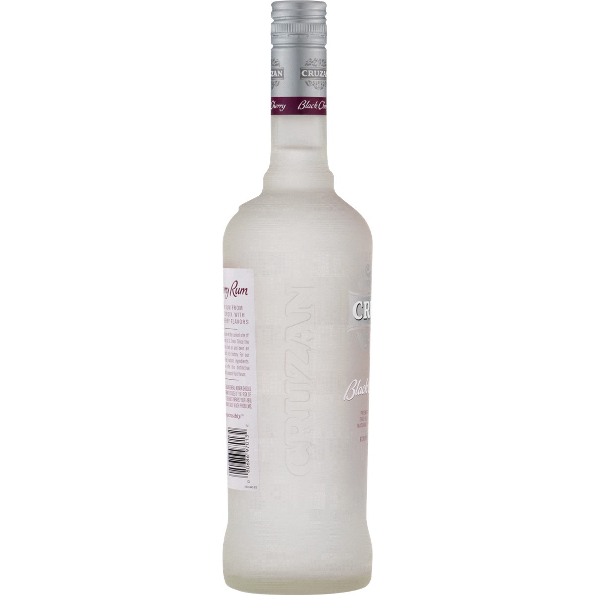 slide 5 of 5, Cruzan Black Cherry Rum, 750 ml