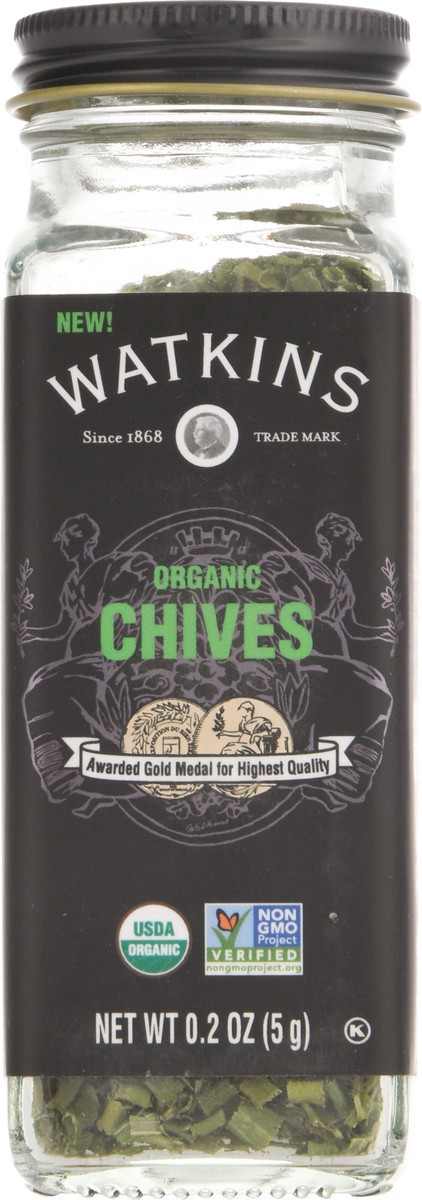 slide 11 of 11, Watkins Chives Organic, 0.2 oz