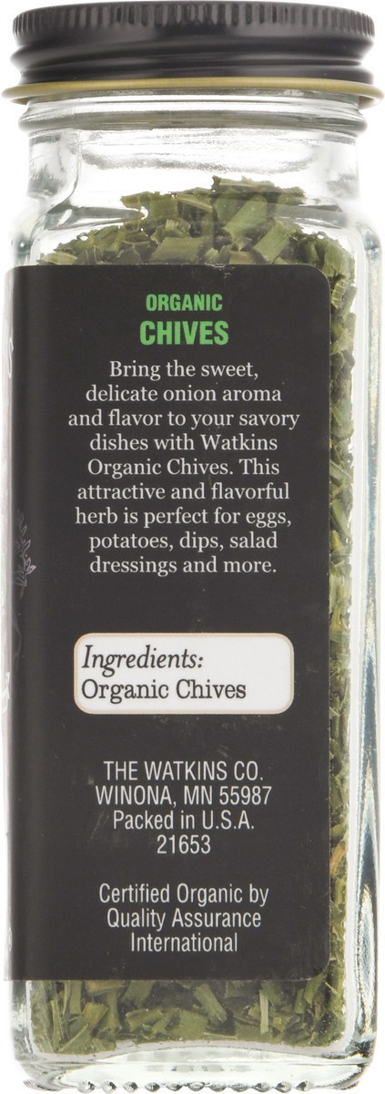slide 5 of 11, Watkins Chives Organic, 0.2 oz