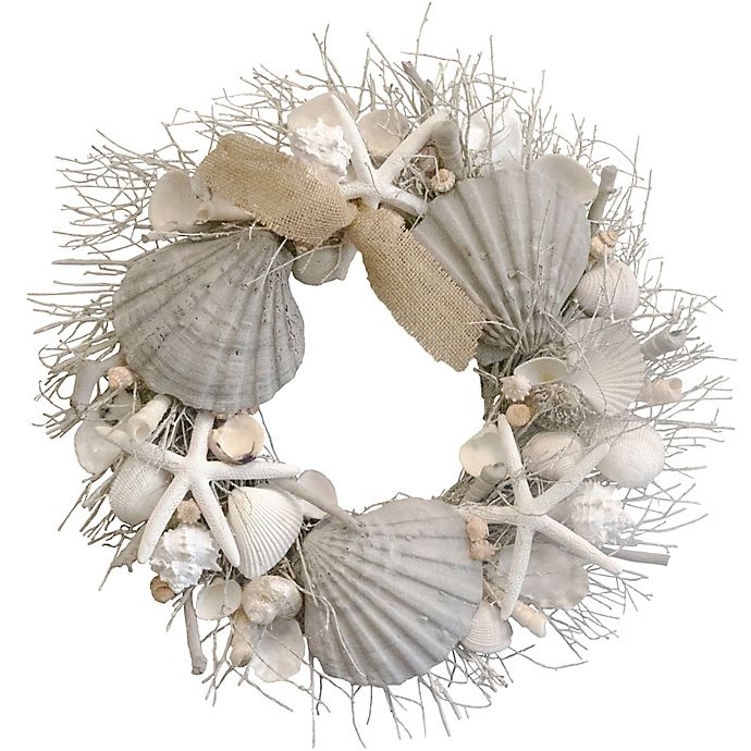 slide 1 of 1, Lumiere Sunset Ocean Waves Wreath, 1 ct