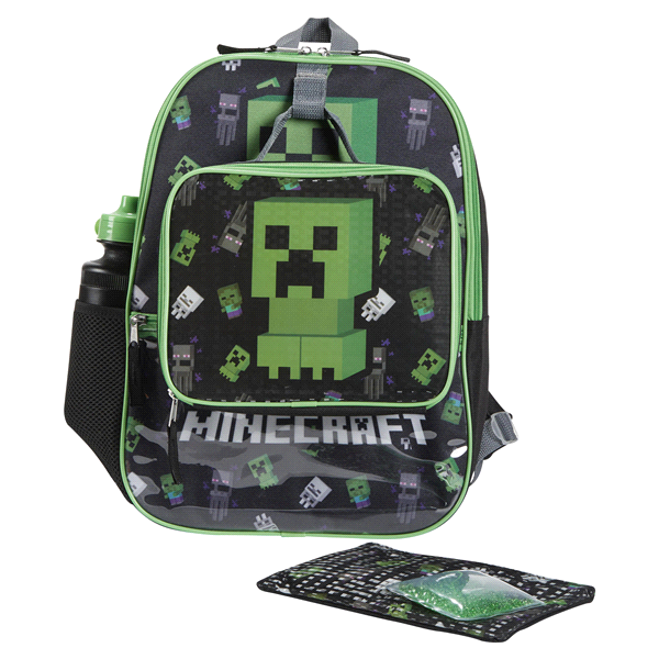Minecraft Backpack Set. 5 ct Shipt