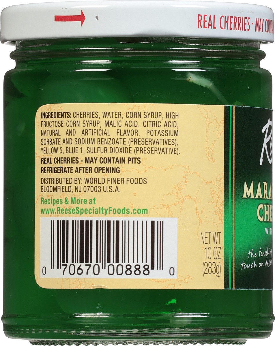 slide 7 of 12, Reese Maraschino Cherries with Stems 10 oz, per lb