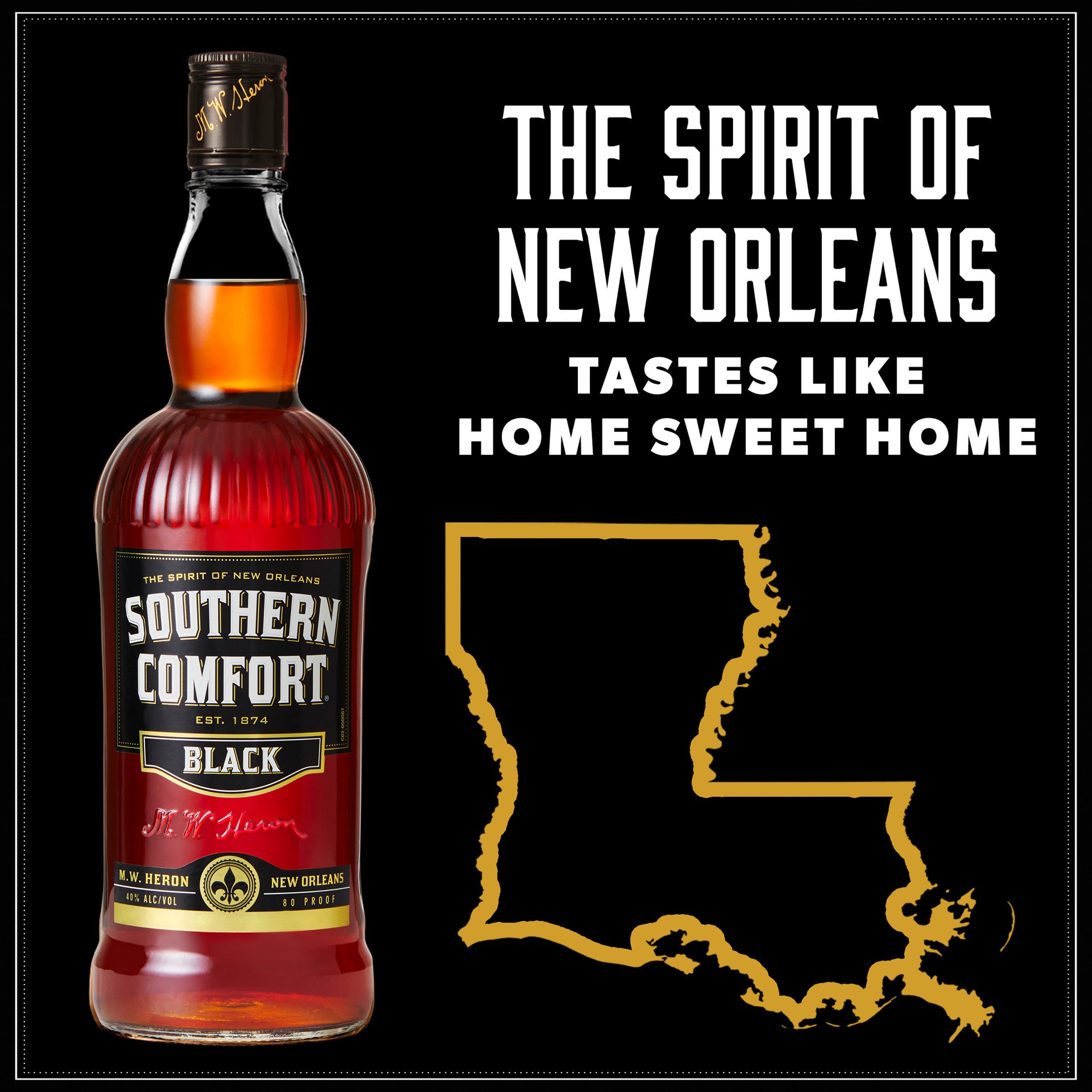 slide 5 of 5, Southern Comfort Black Whiskey, 750ml, 80 Proof, 750 ml